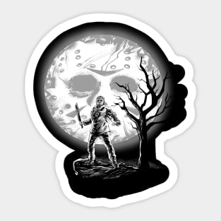 Friday Moon Sticker